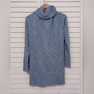 J. Jill Soft Sky Tunic Turtleneck Sweater Sz XL
